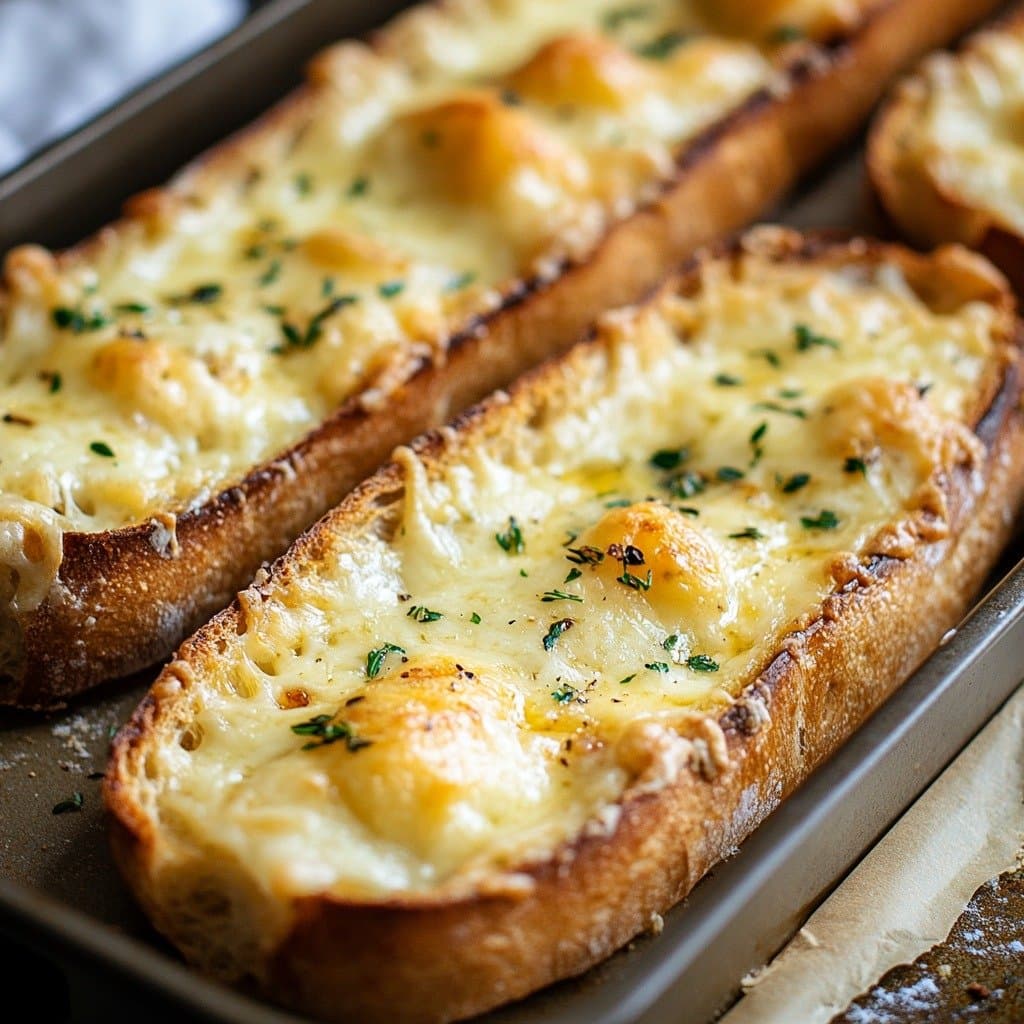 Recette Baguette Gratifiée aux Quatre Fromages