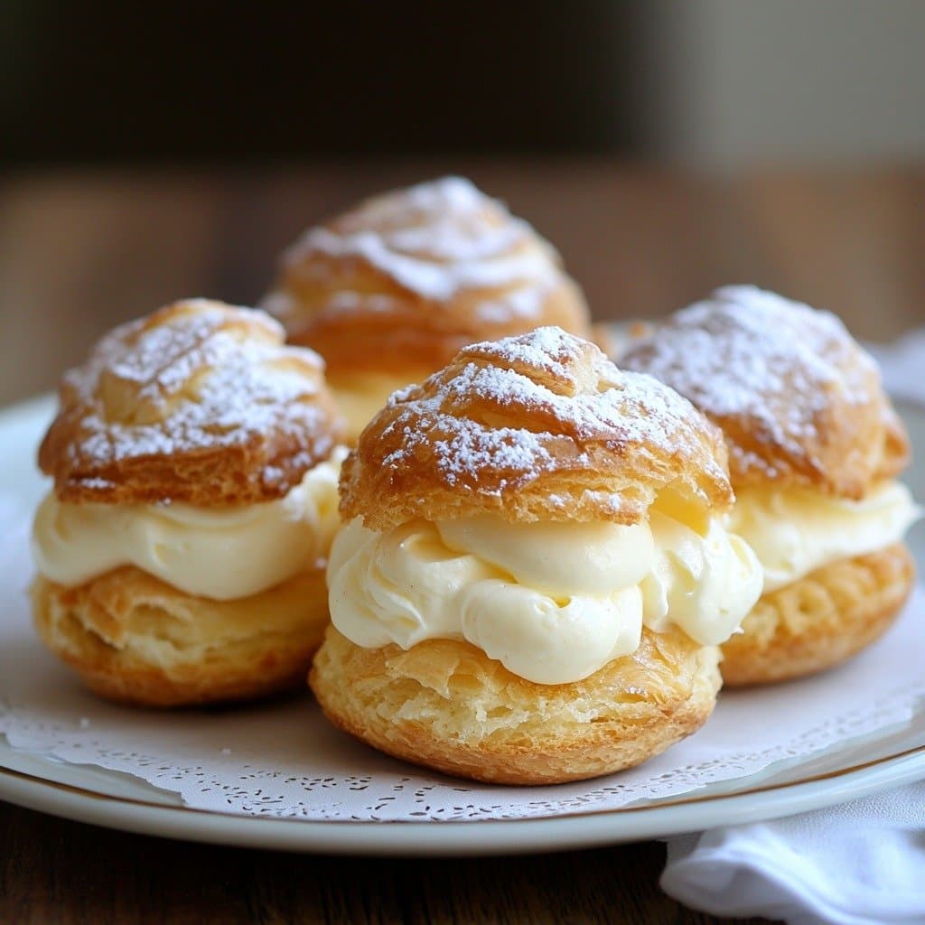 Recette Choux à la Crème Vanille – Pâtisserie Française Gourmande