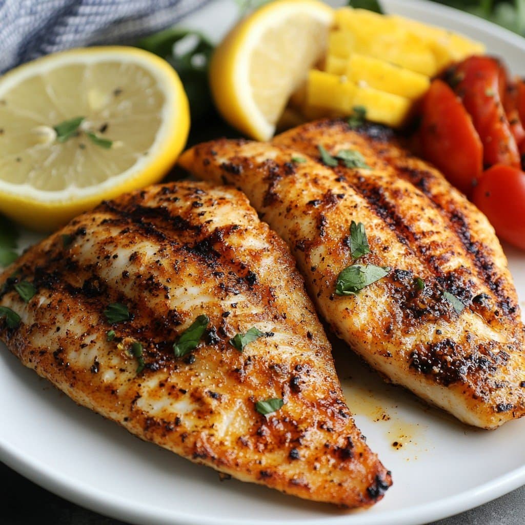 Tilapia Grillé Épicé à la Cajun – Saveurs Intenses et Parfumées